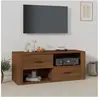 vidaXL Meuble TV Chêne marron 100x35x40 cm Bois d'ingénierie