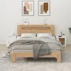 vidaXL Tables de chevet 2 pcs Blanc 50x39x47 cm