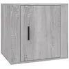 vidaXL Table de chevet Sonoma gris 50x39x47 cm