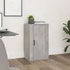 vidaXL Buffet Gris béton 40x33x70 cm Bois d'ingénierie