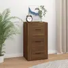 vidaXL Buffet Chêne marron 40x33x70 cm Bois d'ingénierie