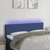vidaXL Tête de lit à LED Crème 144x5x78/88 cm Tissu
