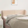 Non communiqué vidaXL Tête de lit avec oreilles Cappuccino 147x23x78/88 cm Similicuir