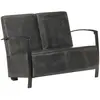 vidaXL Têtes de lit 2 pcs Marron Foncé 90x7x78/88 cm Tissu
