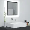 vidaXL Têtes de lit 2 pcs Noir 100x5x78/88 cm Tissu
