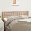 vidaXL Tête de lit avec oreilles Cappuccino 147x16x78/88 cm Similicuir
