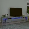 vidaXL Tête de lit à LED Noir 144x5x78/88 cm Velours
