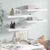 vidaXL Tête de lit à LED Blanc 163x16x78/88 cm Similicuir