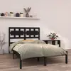 vidaXL Tête de lit à LED Rose 80x5x118/128 cm Velours