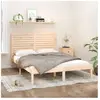 vidaXL Cadre de lit Bois massif 120x200 cm