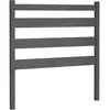 vidaXL Tête de lit Gris 96x4x100 cm Bois massif de pin