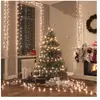 vidaXL Guirlande à LED compacte avec 400 LED Blanc chaud 13 m PVC