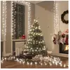 vidaXL Guirlande à LED compacte avec 400 LED Blanc froid 13 m PVC