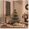 vidaXL Guirlande lumineuse à LED groupées 3000 LED Blanc chaud 23m PVC