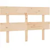 vidaXL Tête de lit 184x3x81 cm Bois massif de pin