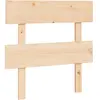 vidaXL Tête de lit 93,5x3x81 cm Bois massif de pin