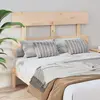 vidaXL Tête de lit 144x3x81 cm Bois massif de pin