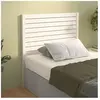 vidaXL Tête de lit Blanc 96x4x100 cm Bois massif de pin