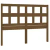 vidaXL Tête de lit Marron miel 205,5x4x100 cm Bois massif de pin
