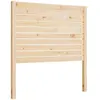 vidaXL Tête de lit 81x4x100 cm Bois massif de pin