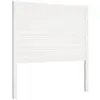 vidaXL Tête de lit Blanc 81x4x100 cm Bois massif de pin