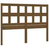 vidaXL Tête de lit Marron miel 185,5x4x100 cm Bois massif de pin