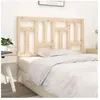 vidaXL Tête de lit 145,5x4x100 cm Bois massif de pin