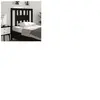vidaXL Tête de lit Noir 96x4x100 cm Bois massif de pin