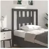 vidaXL Tête de lit Gris 106x4x100 cm Bois massif de pin