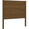 vidaXL Tête de lit Marron miel 81x4x100 cm Bois massif de pin