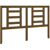 vidaXL Tête de lit Marron miel 141x4x100 cm Bois massif de pin