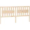 vidaXL Tête de lit 185,5x4x100 cm Bois massif de pin