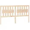 vidaXL Tête de lit 165,5x4x100 cm Bois massif de pin
