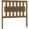 vidaXL Tête de lit Marron miel 95,5x4x100 cm Bois massif de pin