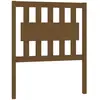 vidaXL Tête de lit Marron miel 80,5x4x100 cm Bois massif de pin