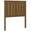 vidaXL Tête de lit Marron miel 80,5x4x100 cm Bois massif de pin