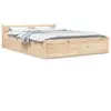 VIDAXL Clicnbuy - lits & cadres de lit - cadre de lit avec tiroirs 120x200 cm