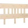 vidaXL Tête de lit 203,5x3x81 cm Bois massif de pin