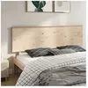 vidaXL Tête de lit 204x6x82,5 cm Bois massif de pin