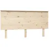 vidaXL Tête de lit 154x6x82,5 cm Bois massif de pin  819175