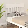 vidaXL Tête de lit Blanc 143,5x3x81 cm Bois massif de pin