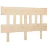 vidaXL Tête de lit 153,5x3x81 cm Bois massif de pin