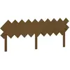 vidaXL Tête de lit Marron miel 196x3x80,5 cm Bois massif de pin