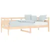 vidaXL Lit de jour bois de pin massif 80x200 cm