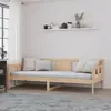 vidaXL Lit de jour sans matelas bois de pin massif 80x200 cm