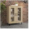 vidaXL Buffet chêne sonoma 69,5x34x90 cm bois d'ingénierie