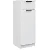 vidaXL Armoire de salle de bain Blanc 32x34x90 cm Bois d'ingénierie