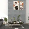 vidaXL Cadre de lit à LED blanc 90x200 cm bois massif