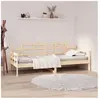 vidaXL Lit de jour Bois massif de pin 90x190 cm