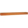 vidaXL Lit surélevé de jardin rouillé 600x80x45 cm acier corten